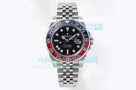 VR Factory V3 Version Swiss Replica Rolex GMT-Master II Pepsi Watch Jubilee Band